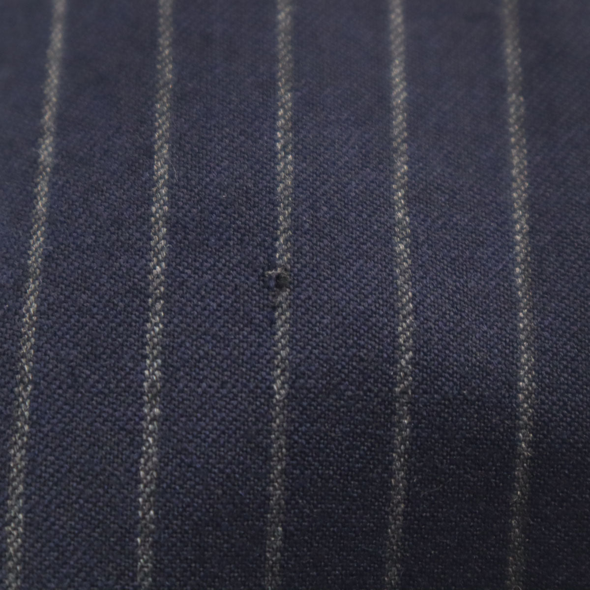 BURBERRY BLACK LABEL バーバリーブラックレーベル 日本製 ウール ストライプ柄 スーツ 上下 セットアップ 38R ネイビー 三陽商会 メンズ