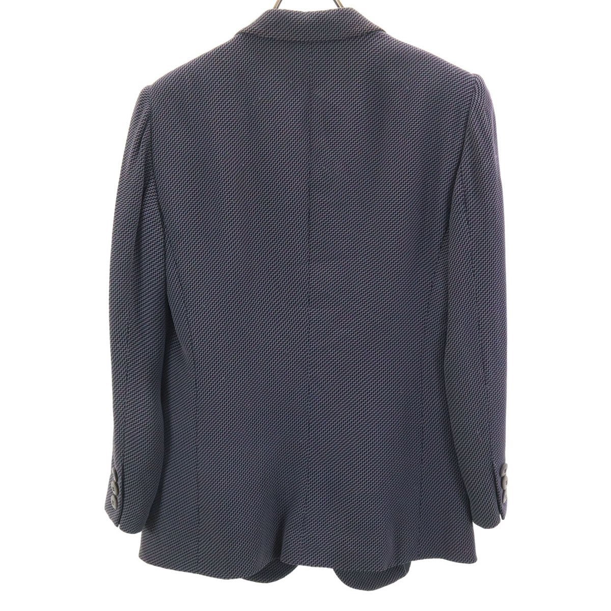 Emporio Armani エンポリオアルマーニ ブルガリア製 テーラードジャケット 42 グレー レディース