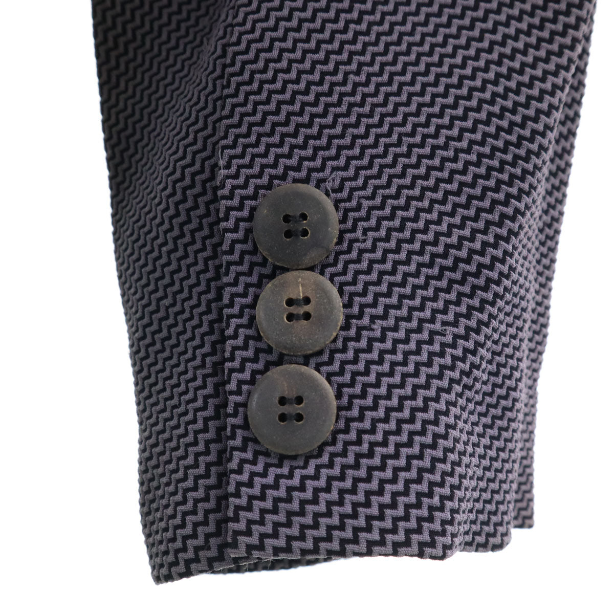 Emporio Armani エンポリオアルマーニ ブルガリア製 テーラードジャケット 42 グレー レディース