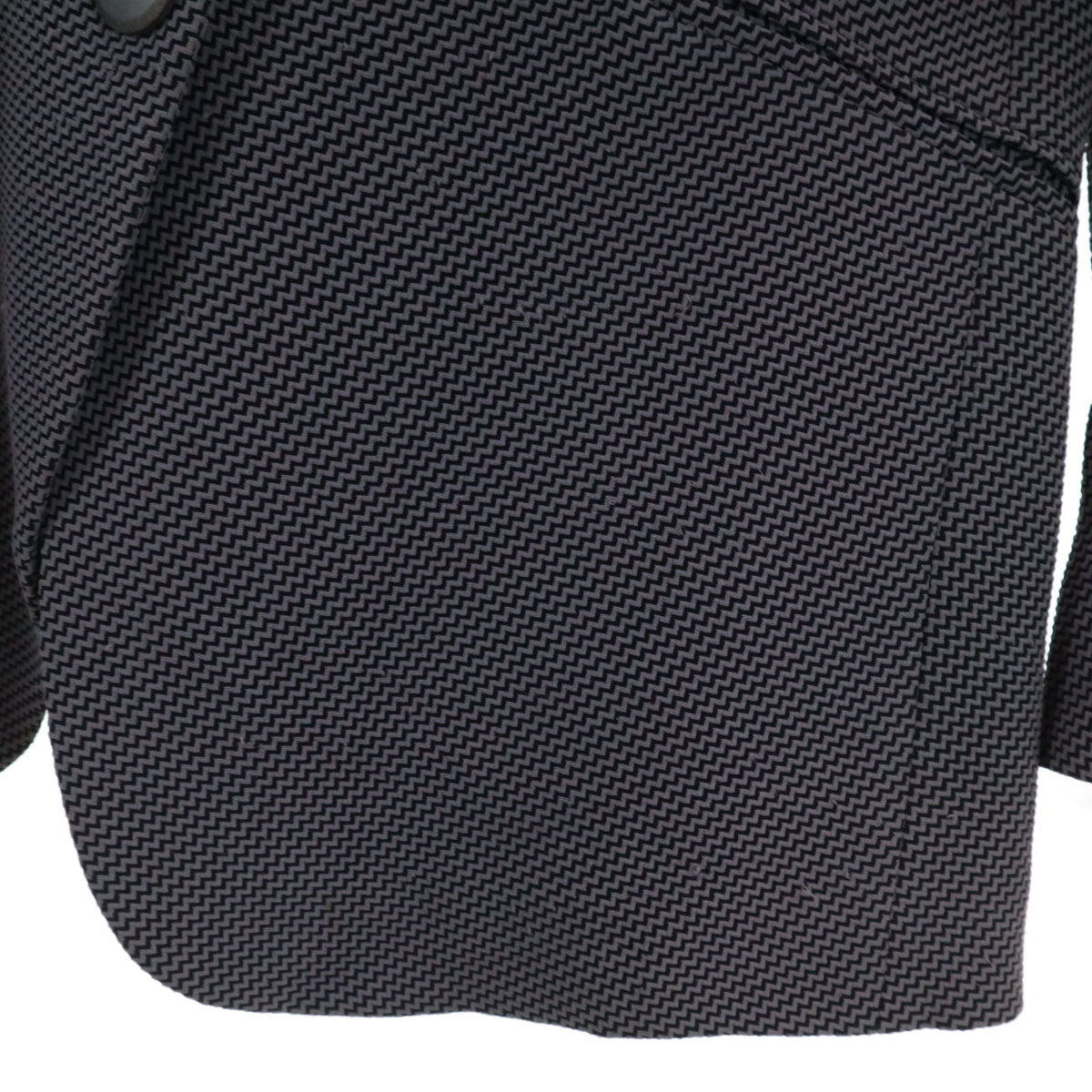 Emporio Armani エンポリオアルマーニ ブルガリア製 テーラードジャケット 42 グレー レディース