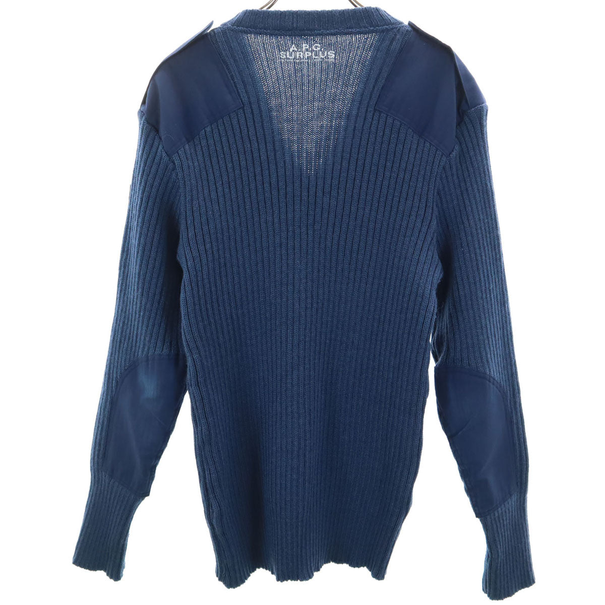A.P.C. アーペーセー 長袖 セーター 56/58 ネイビー SURPLUS ニット メンズ