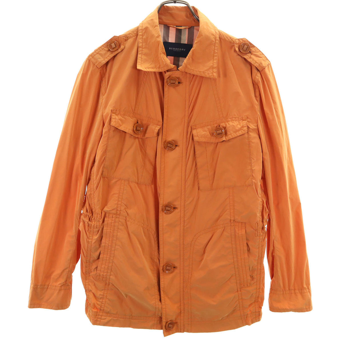 BURBERRY バーバリー ジャケット M オレンジ 三陽商会 メンズ