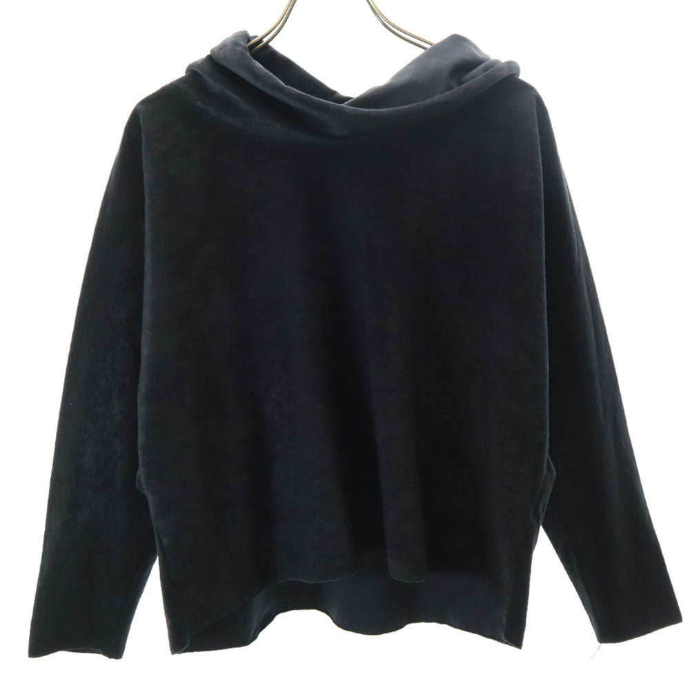 Y's ワイズ 80s 日本製 ヴィンテージ 長袖 タートルネック カットソー ブラック レディース