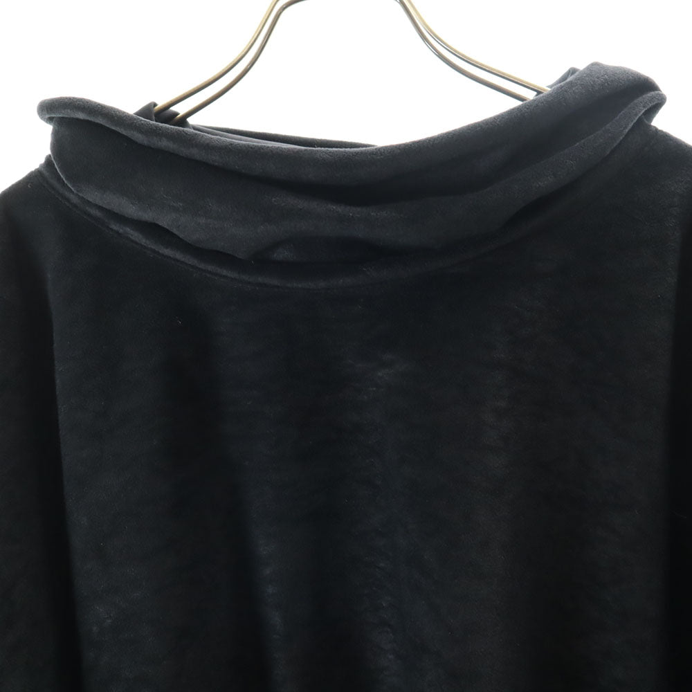 Y's ワイズ 80s 日本製 ヴィンテージ 長袖 タートルネック カットソー ブラック レディース