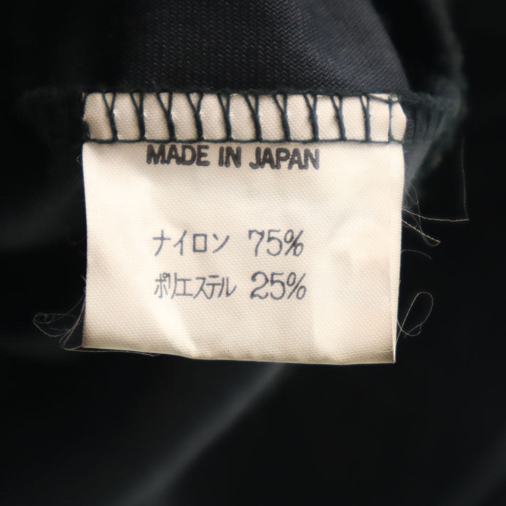 Y's ワイズ 80s 日本製 ヴィンテージ 長袖 タートルネック カットソー ブラック レディース