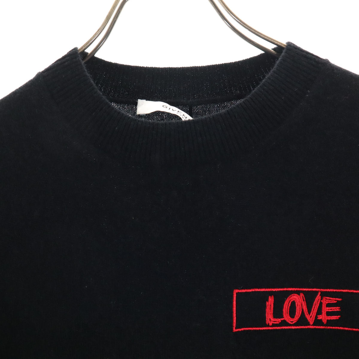 GIVENCHY ジバンシィ イタリア製 カシミヤ100% 長袖 セーター XS ブラック ニット レディース