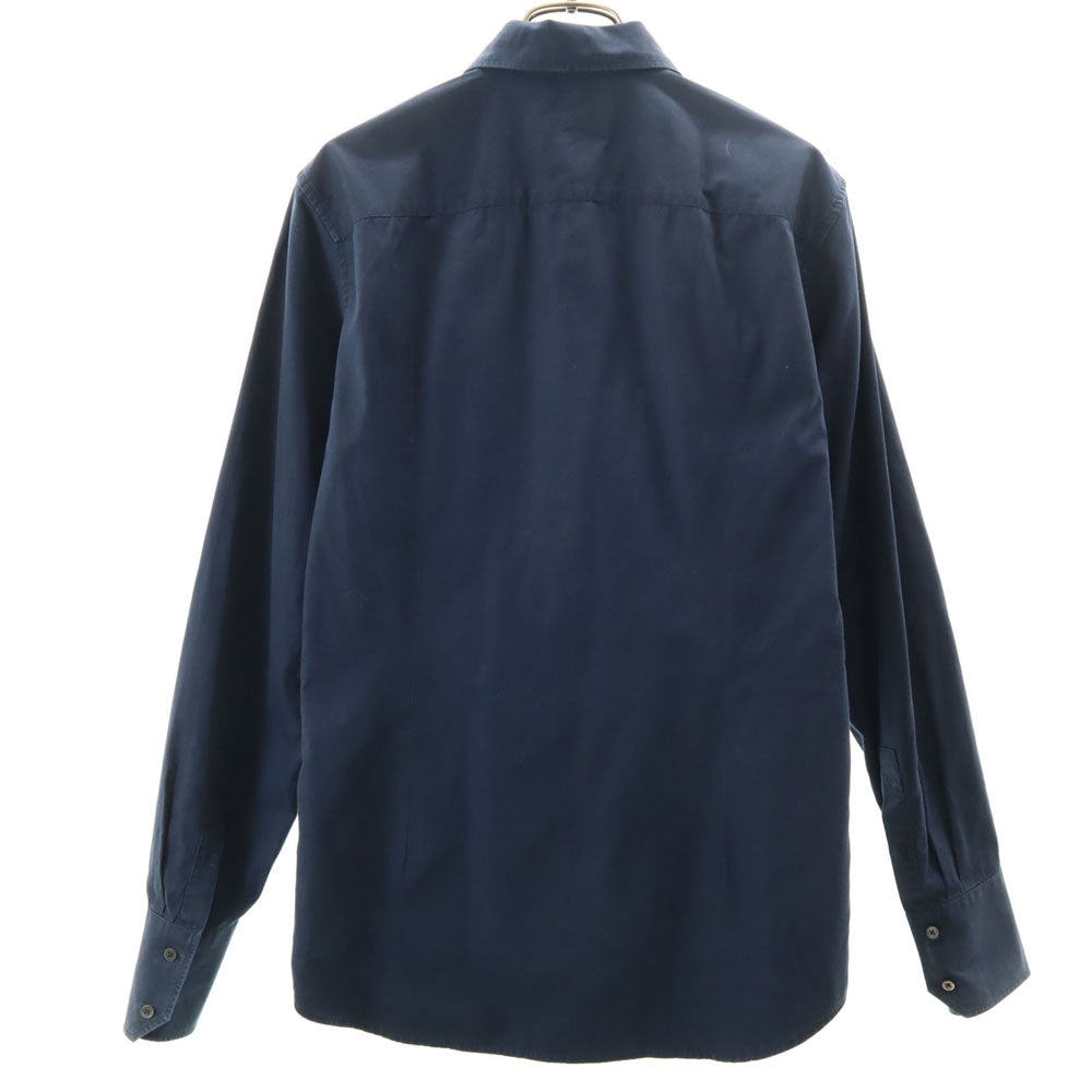 MIUMIU ミュウミュウ イタリア製 長袖 ボタンダウンシャツ 38/15 ブルー メンズ