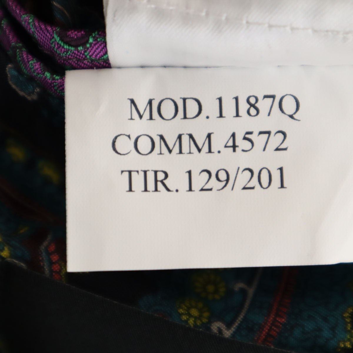 ETRO エトロ イタリア製 リネンブレンド ヘリンボーン ネップ テーラードジャケット 54 ブルー系 ビッグサイズ メンズ