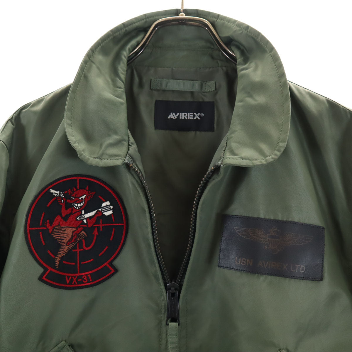 AVIREX アヴィレックス CWU-36P トップガンモデル フライトジャケット L カーキ メンズ