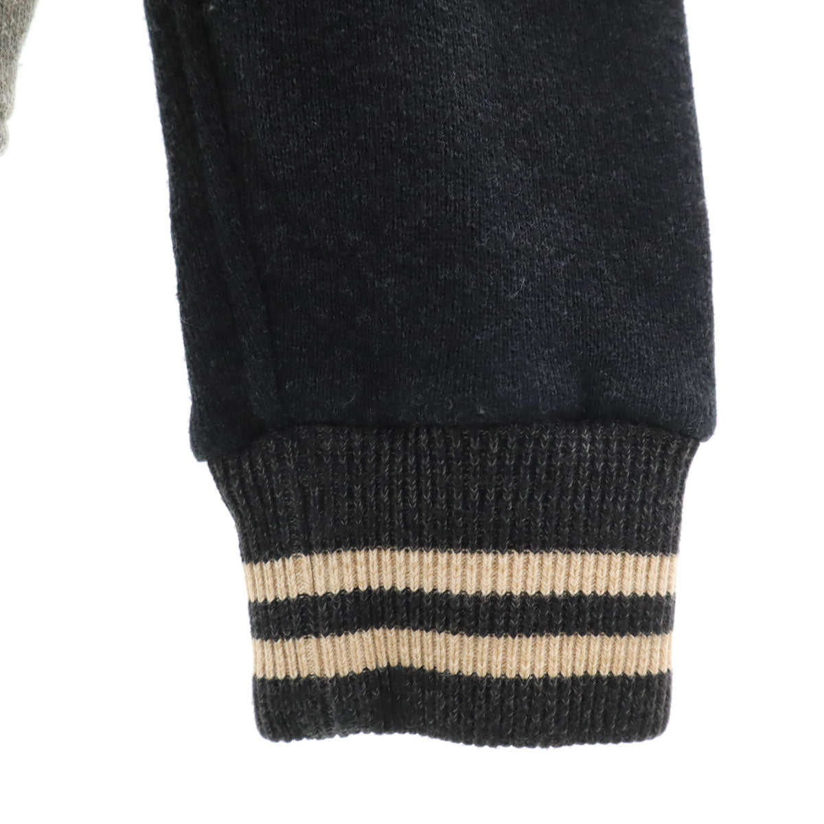 未使用 POLO RALPH LAUREN ポロラルフローレン レタードワッペン ベースボール ジャケット S グレー メンズ