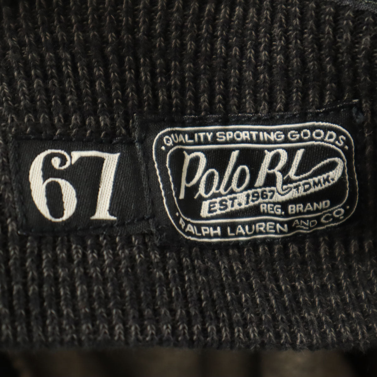 未使用 POLO RALPH LAUREN ポロラルフローレン レタードワッペン ベースボール ジャケット S グレー メンズ