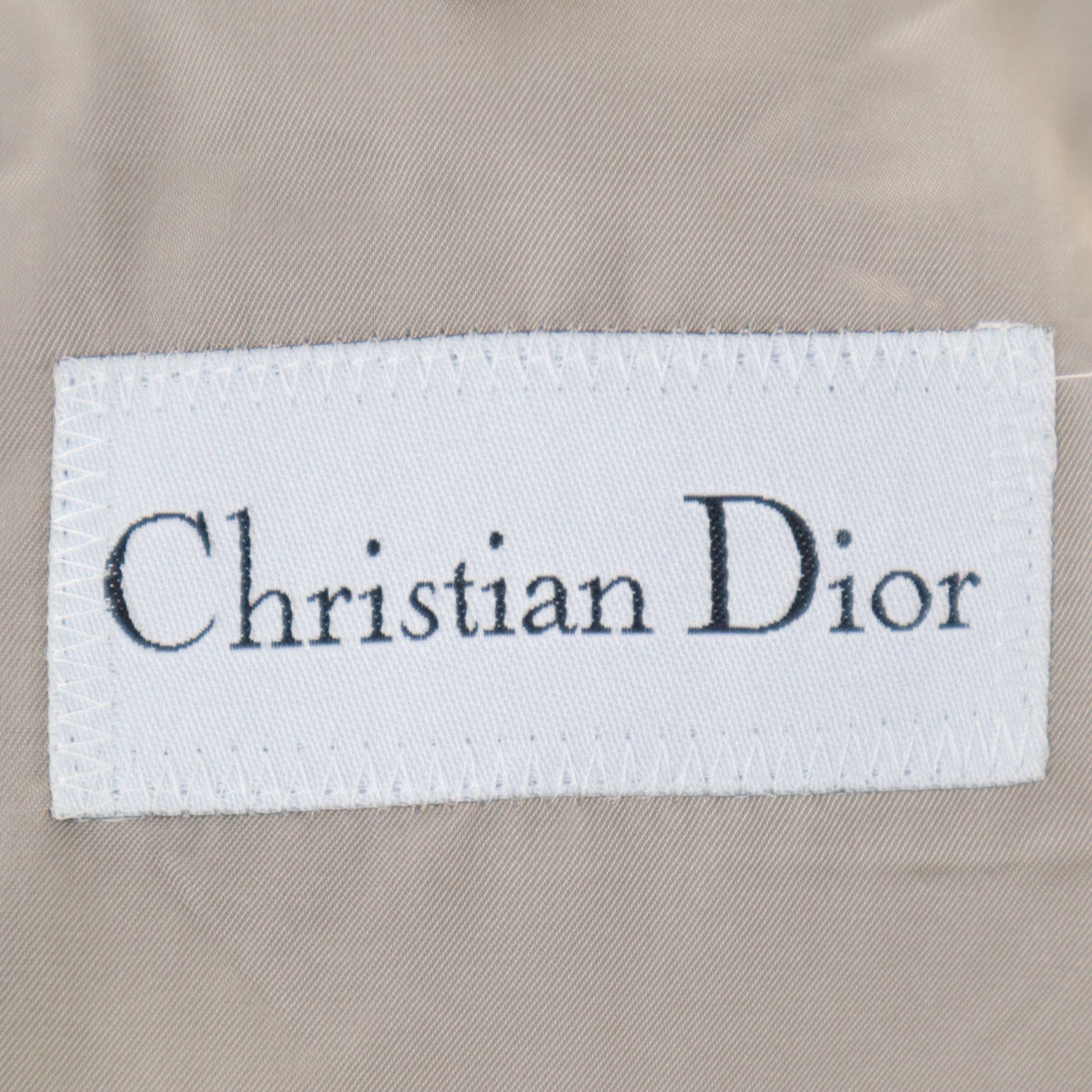 Christian Dior クリスチャンディオール 90s アルパカ オールド テーラードジャケット S グレージュ メンズ