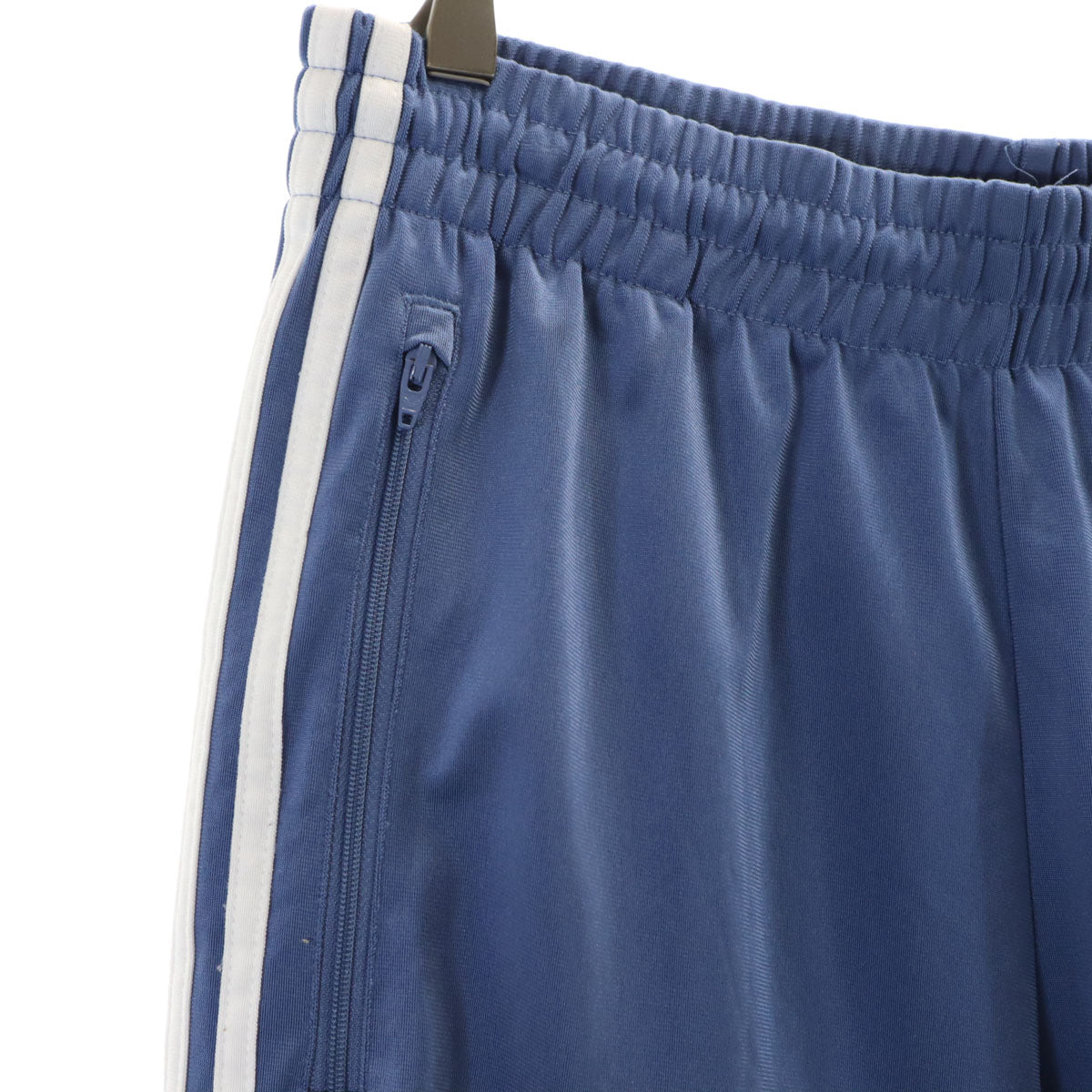 adidas アディダス トレフォイルロゴ トラックジャケット 上下 セットアップ L ブルー トレーニング ジャージ メンズ