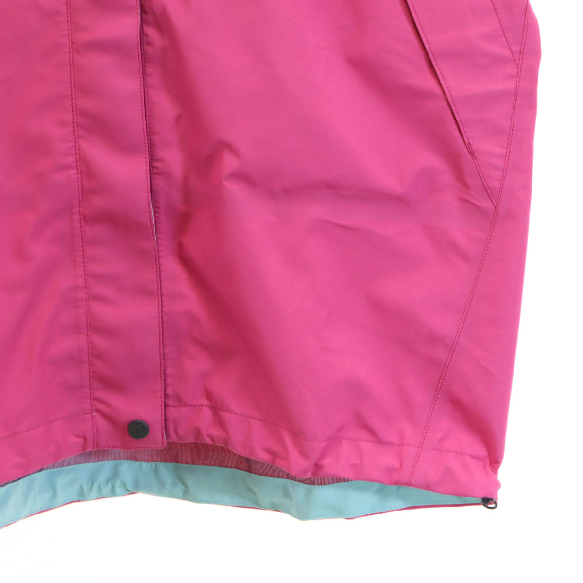 THE NORTH FACE ノースフェイス エアロ レインジャケット 上下 セットアップ M ピンク アウトドア NPW11215 収納袋付き レディース