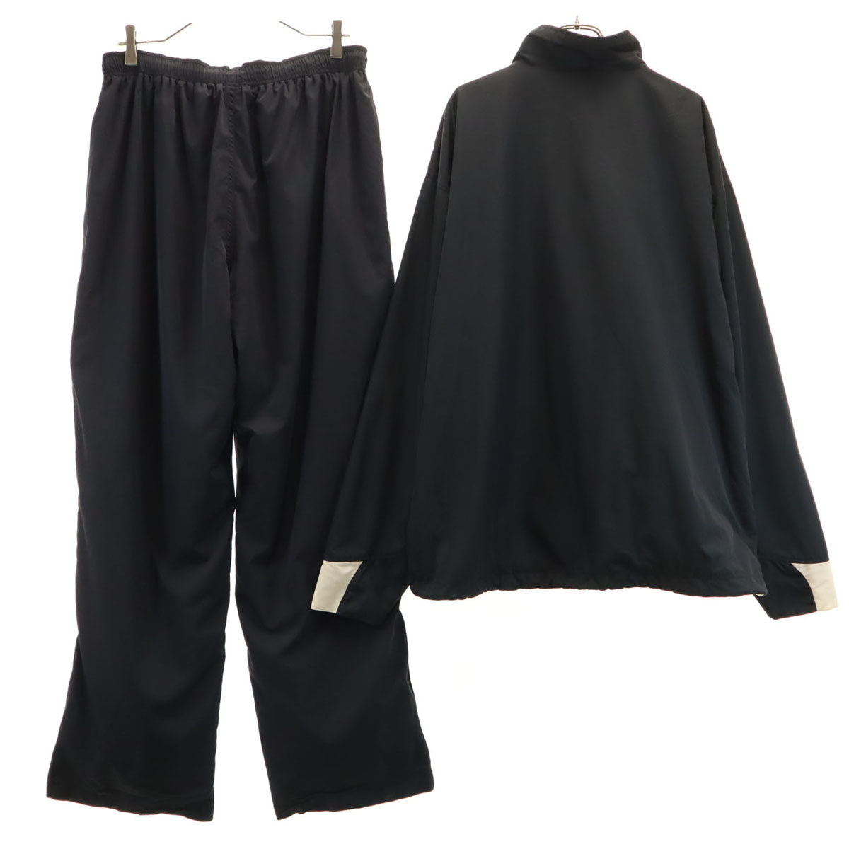 UNDER ARMOUR アンダーアーマー ウインドブレーカー 上下 セットアップ XL ブラック トレーニング ジャージ メンズ