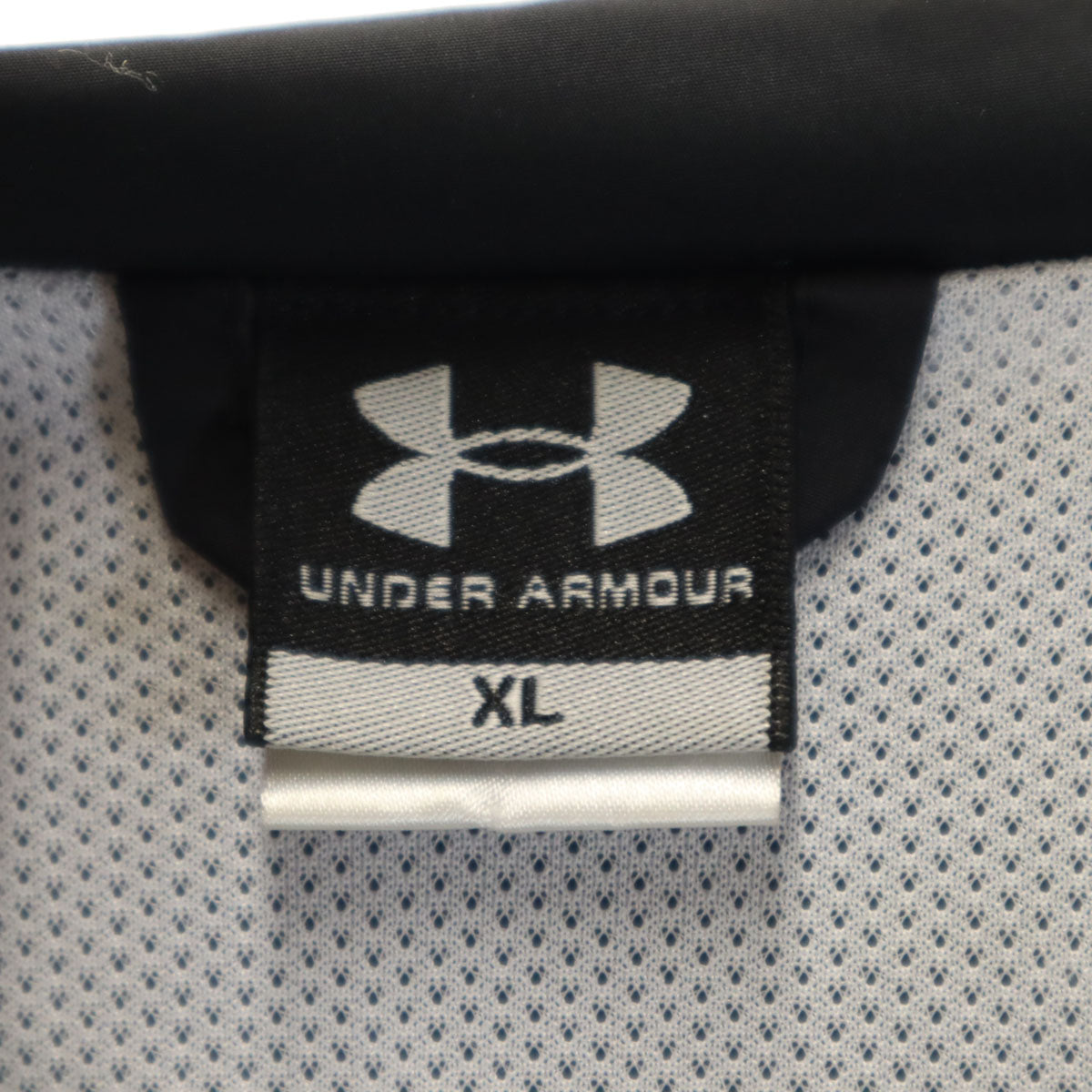 UNDER ARMOUR アンダーアーマー ウインドブレーカー 上下 セットアップ XL ブラック トレーニング ジャージ メンズ