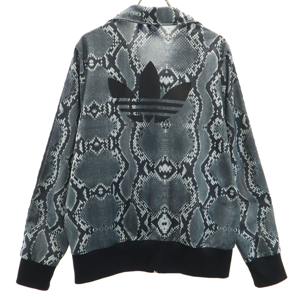 adidas Originals アディダスオリジナルス パイソン柄 ファイヤーバード トラックジャケット XL チャコールグレー ジャージ レディース