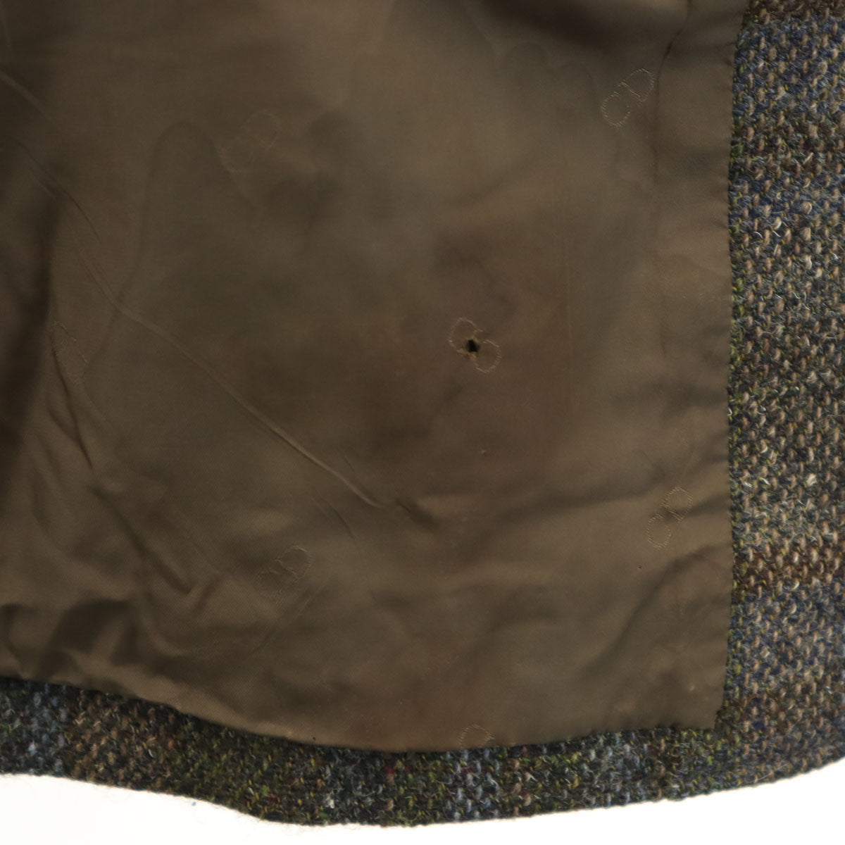 Christian Dior MONSIEUR クリスチャンディオール ムッシュ 90s オールド ツイード テーラードジャケット 100-94-170 ブラウン系 メンズ