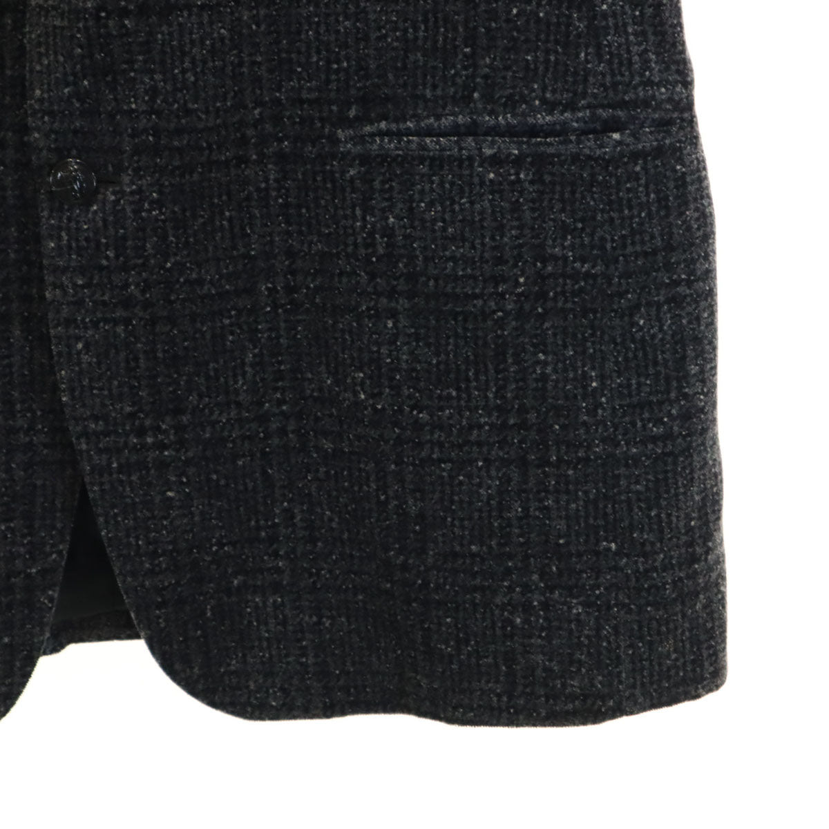 Burberrys バーバリーズ 90s 日本製 オールド チェック柄 テーラードジャケット BB7 チャコールグレー 三陽商会 メンズ