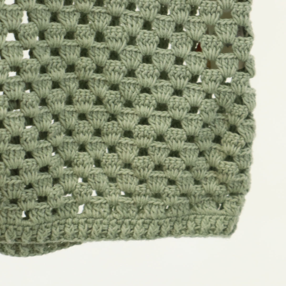 UNUSED アンユーズド 長袖 メッシュ ニットカーディガン 3 ダスティミント系 メンズ