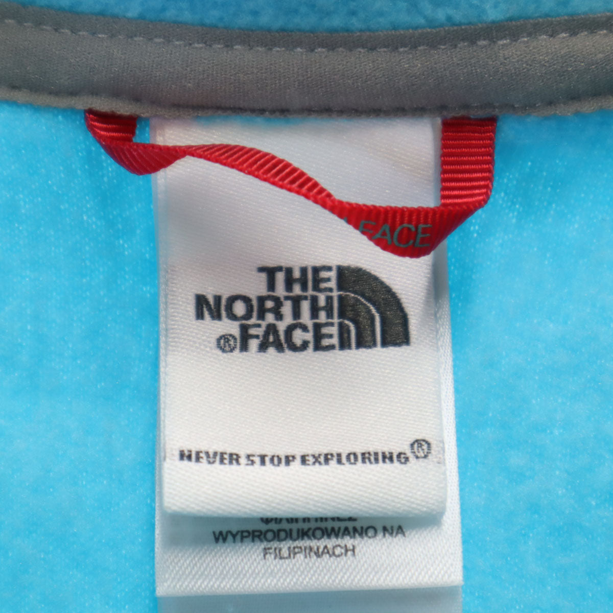THE NORTH FACE ノースフェイス ハーフジップ フリースジャケット XL ターコイズ アウトドア AJHP プルオーバー レディース