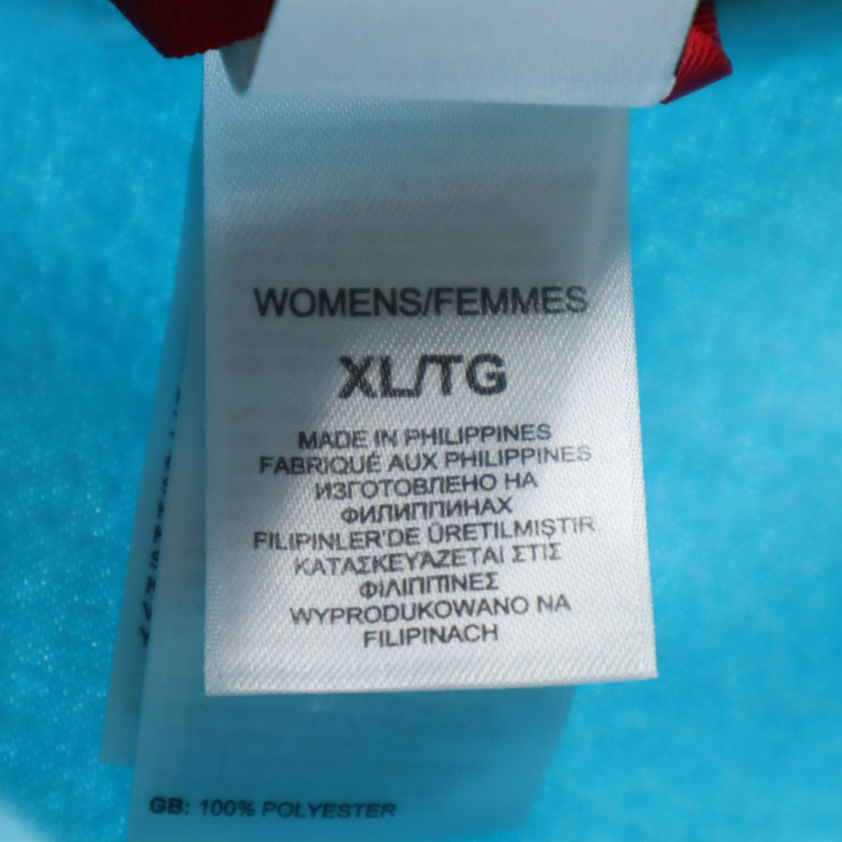 THE NORTH FACE ノースフェイス ハーフジップ フリースジャケット XL ターコイズ アウトドア AJHP プルオーバー レディース