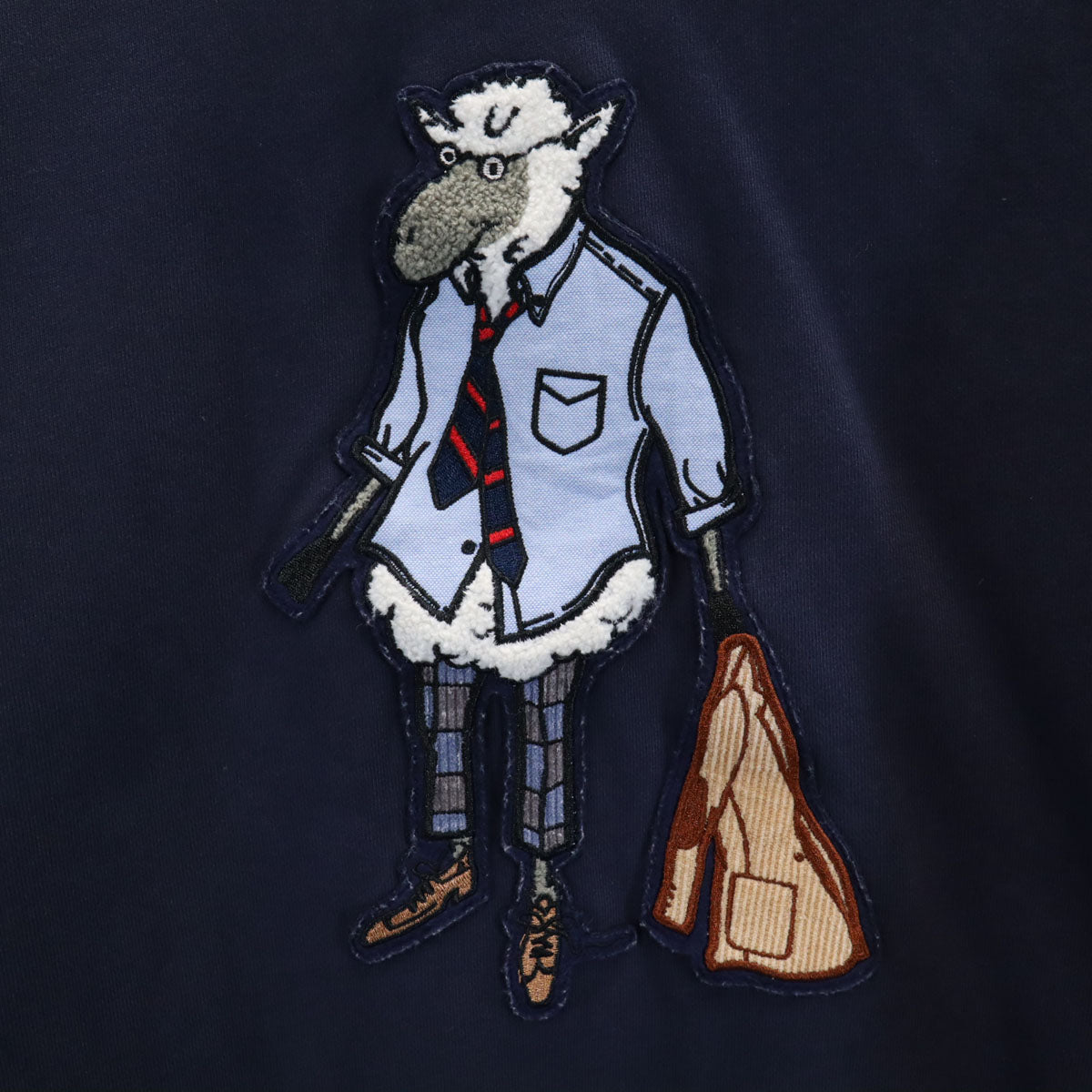 Brooks Brothers ブルックスブラザーズ マスコット ヘンリー 長袖 トレーナー L ネイビー スウェット メンズ