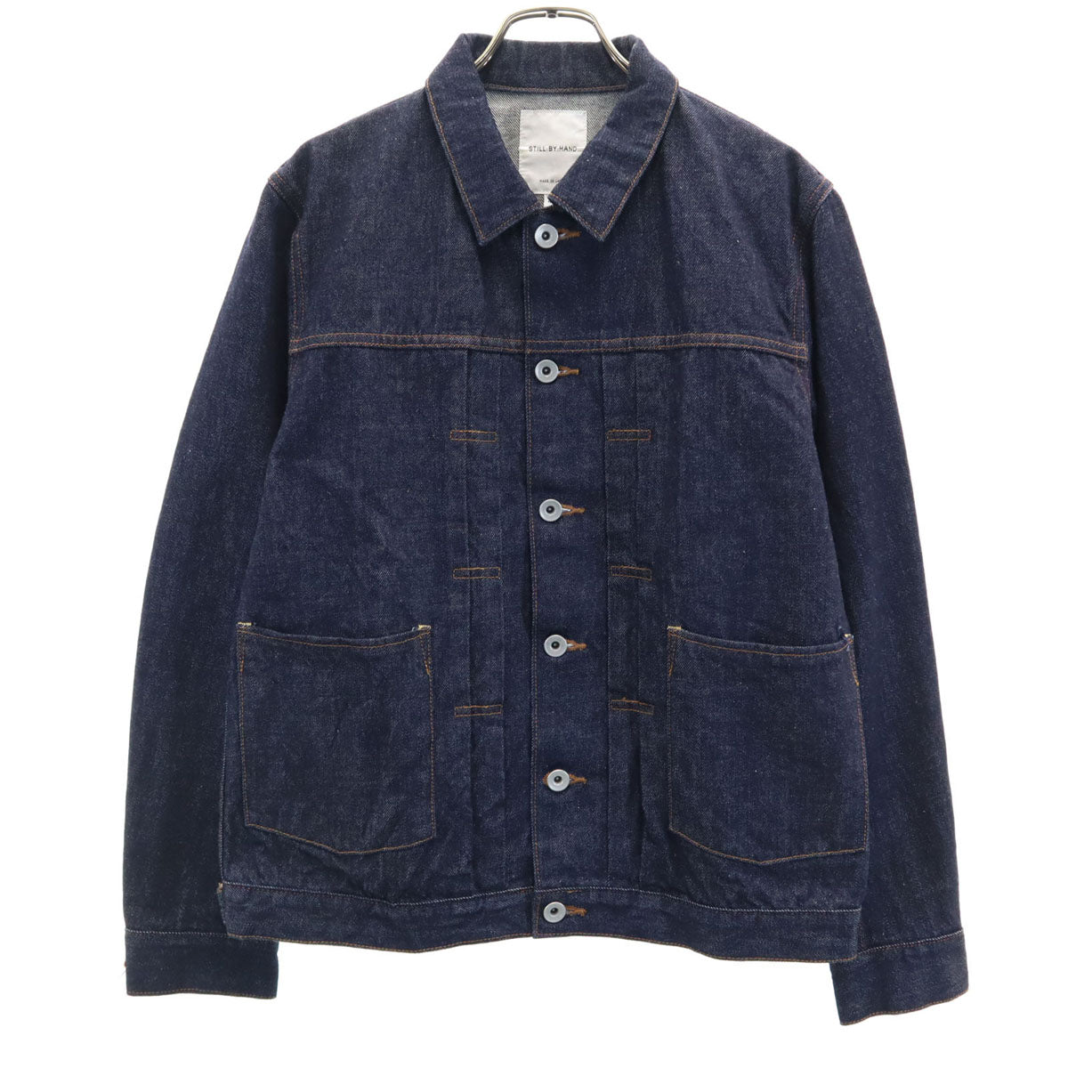 STILL BY HAND スティルバイハンド 日本製 デニムジャケット 48 インディゴ ジージャン メンズ