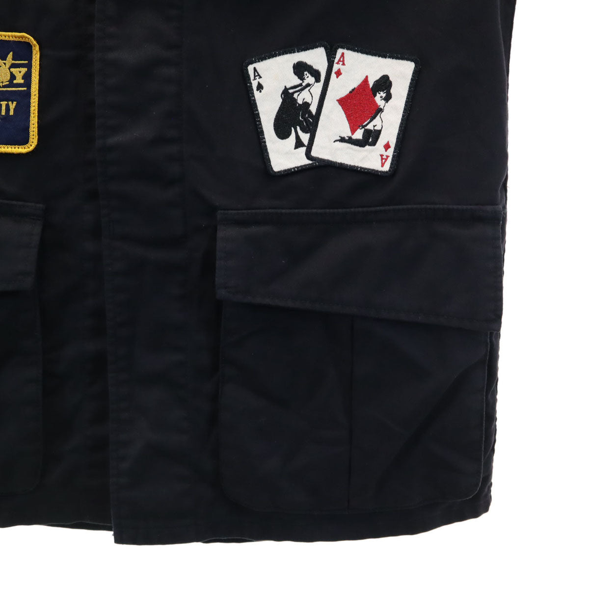 PLAYBOY HYSTERIC GLAMOUR プレイボーイ ヒステリックグラマー 日本製 ジャケット S ブラック メンズ