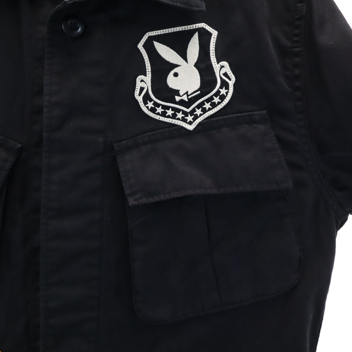 PLAYBOY HYSTERIC GLAMOUR プレイボーイ ヒステリックグラマー 日本製 ジャケット S ブラック メンズ