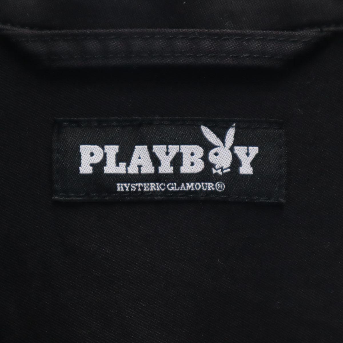 PLAYBOY HYSTERIC GLAMOUR プレイボーイ ヒステリックグラマー 日本製 ジャケット S ブラック メンズ