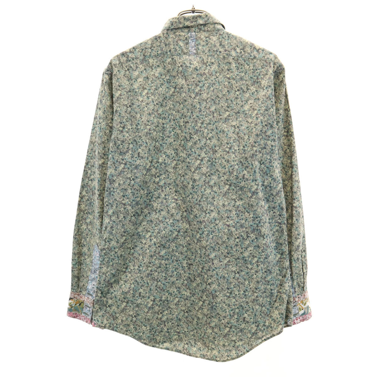 PAUL SMITH COLLECTION ポールスミスコレクション 日本製 長袖 シャツ M グリーン系 メンズ