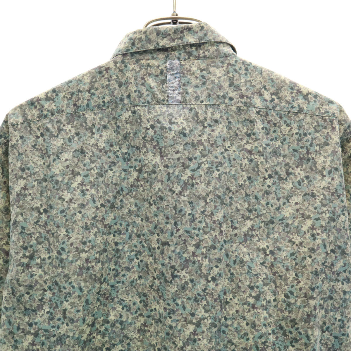 PAUL SMITH COLLECTION ポールスミスコレクション 日本製 長袖 シャツ M グリーン系 メンズ