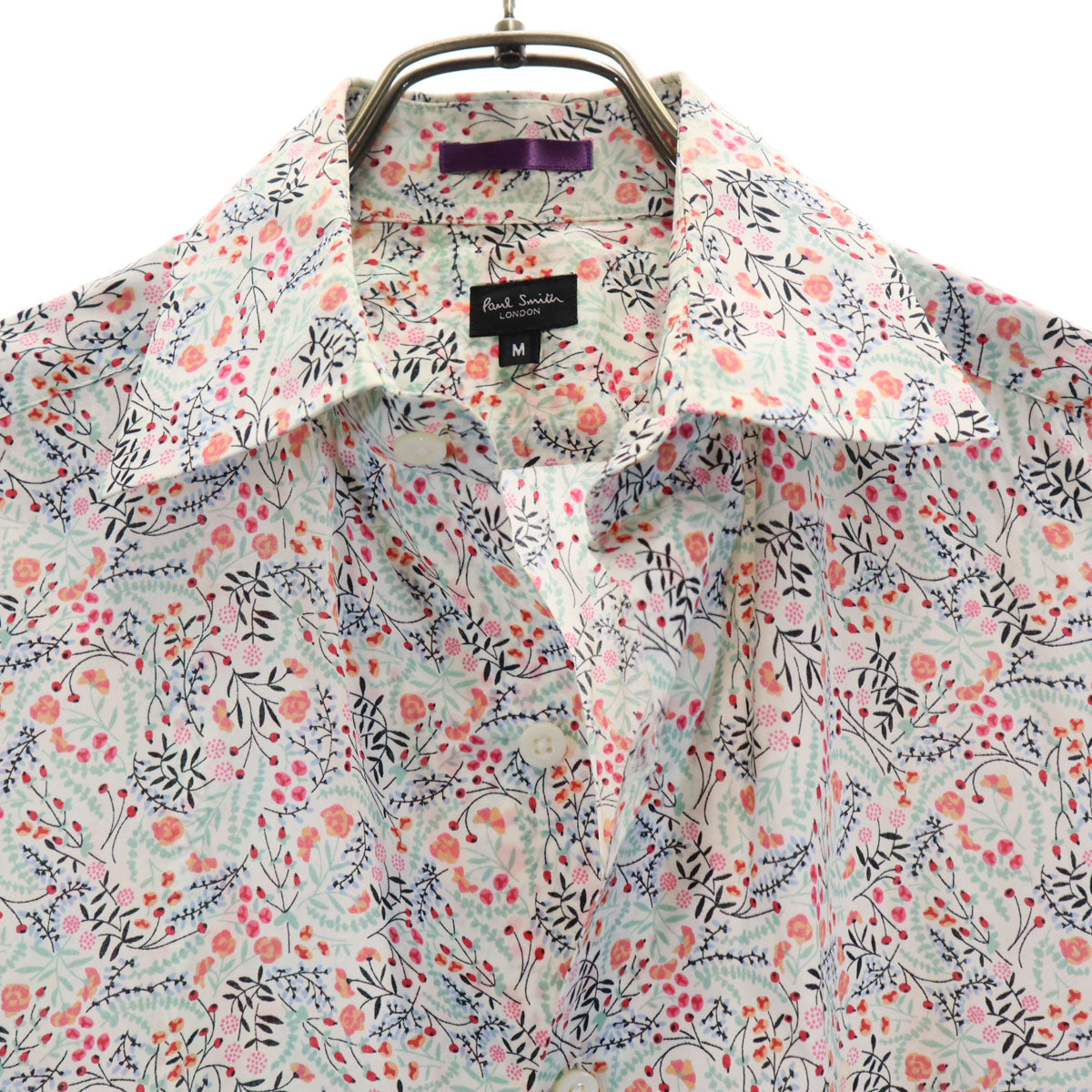 PAUL SMITH COLLECTION ポールスミスコレクション 日本製 長袖 シャツ M ホワイト系 メンズ