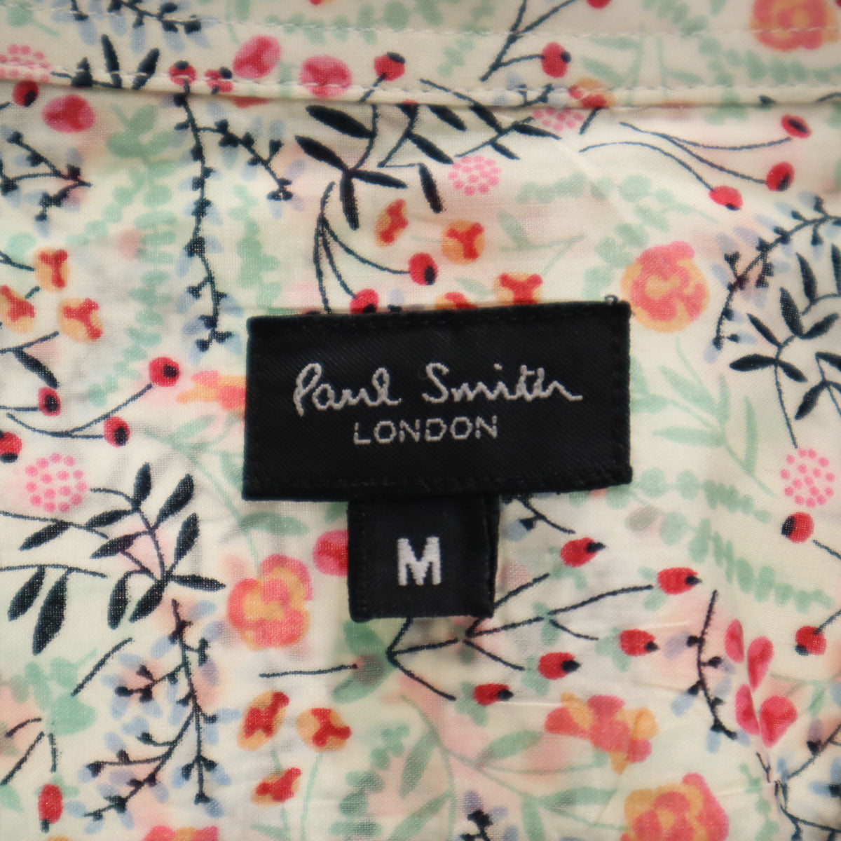 PAUL SMITH COLLECTION ポールスミスコレクション 日本製 長袖 シャツ M ホワイト系 メンズ