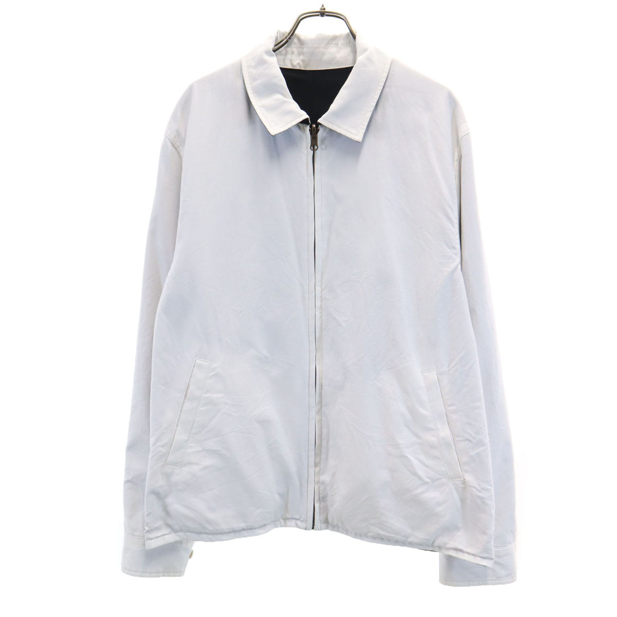 Ron Herman ロンハーマン リバーシブルr ジップジャケット L ホワイト メンズ