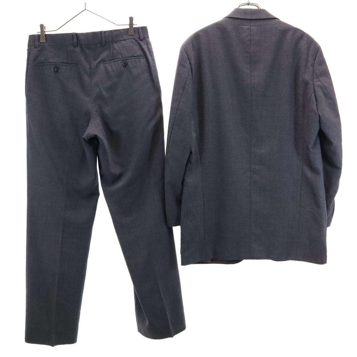 BOSS HUGO BOSS ボスヒューゴボス スーツ 上下 セットアップ 38R チャコールグレー メンズ