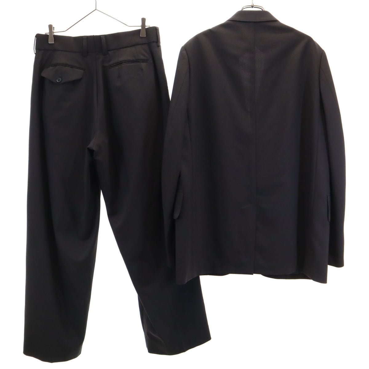 kolor カラー 日本製 スーツ 上下 セットアップ 1/2 ダークブラウン メンズ