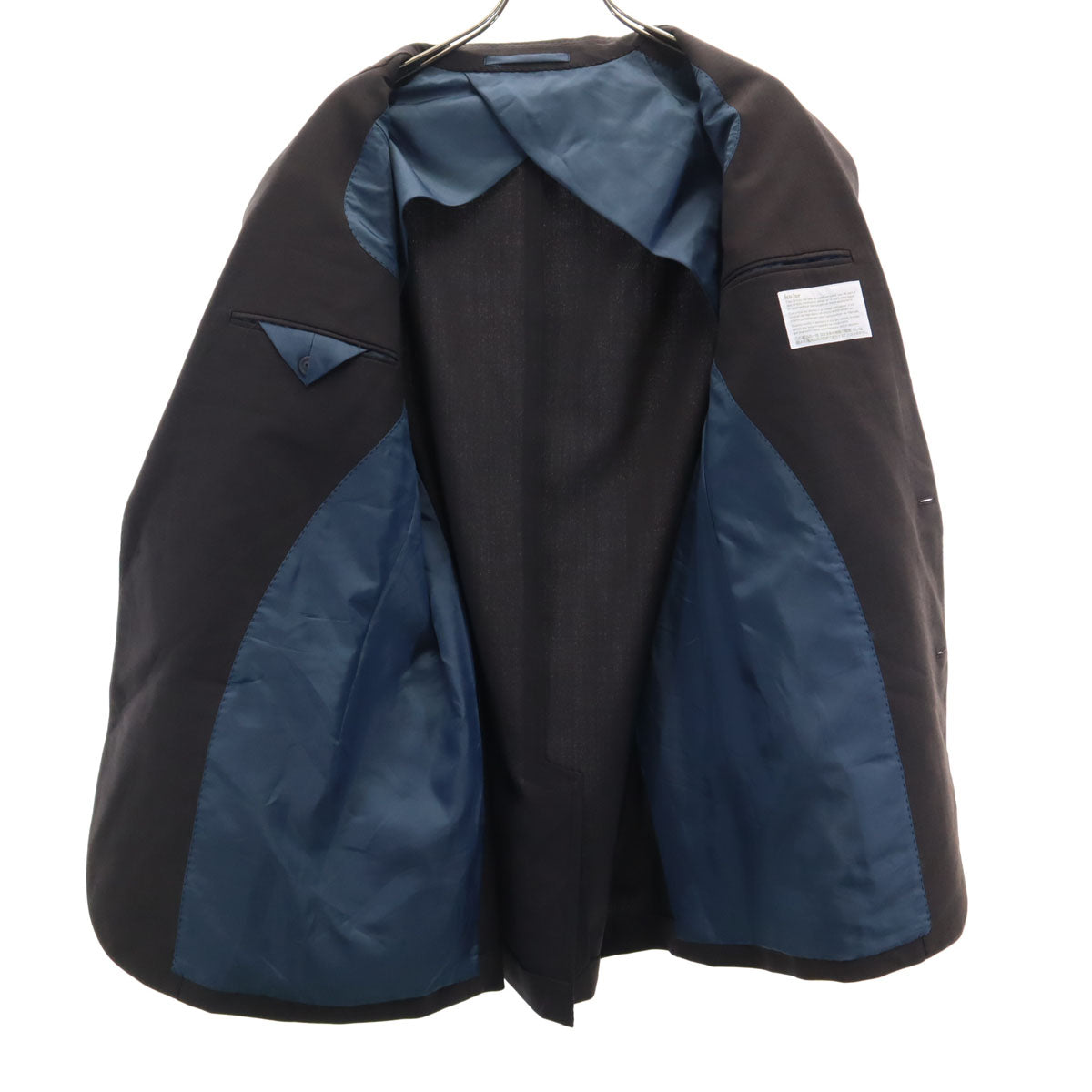 kolor カラー 日本製 スーツ 上下 セットアップ 1/2 ダークブラウン メンズ