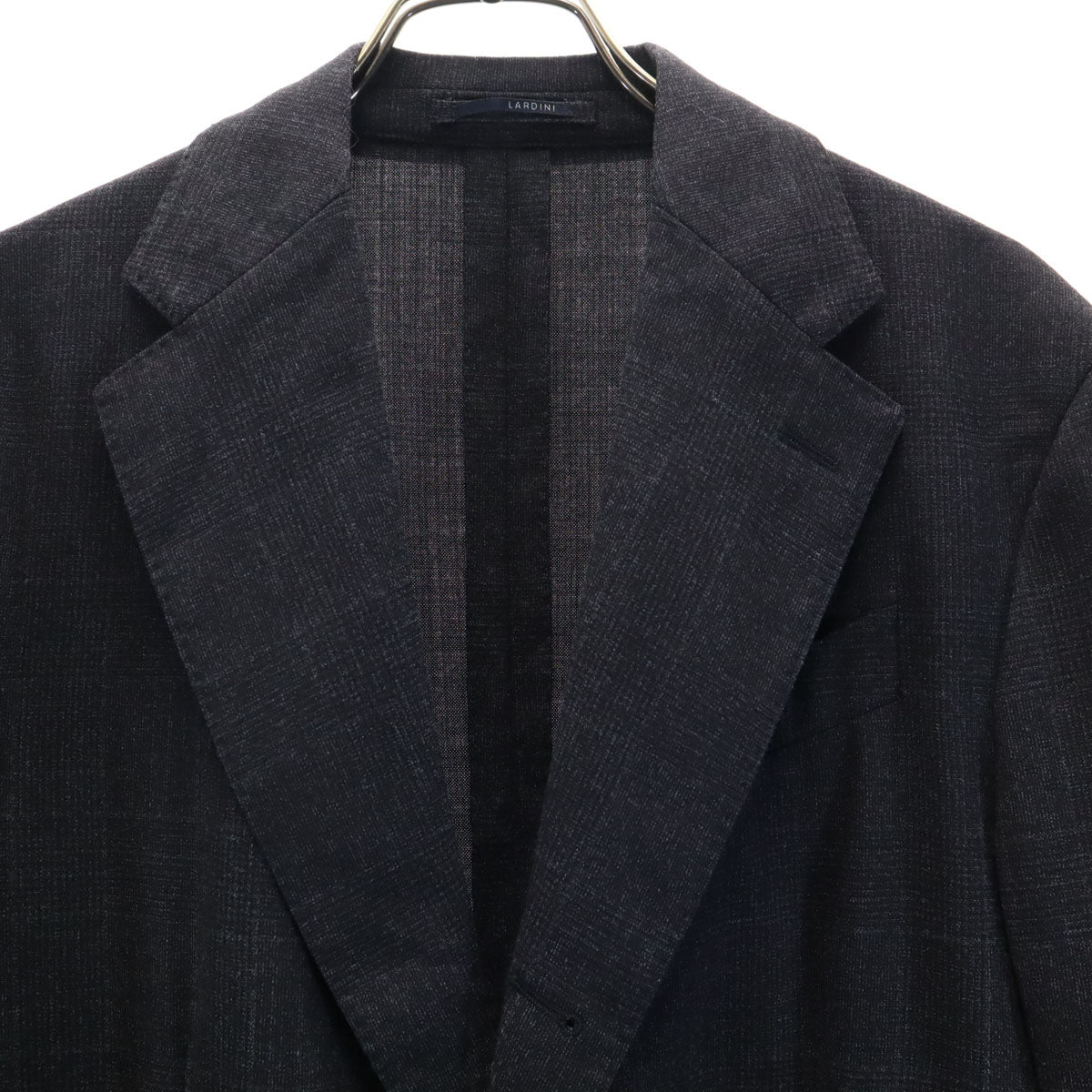 LARDINI ラルディーニ イタリア製 スーツ 上下 セットアップ 48 チャコールグレー メンズ