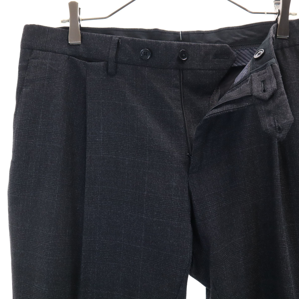 LARDINI ラルディーニ イタリア製 スーツ 上下 セットアップ 48 チャコールグレー メンズ