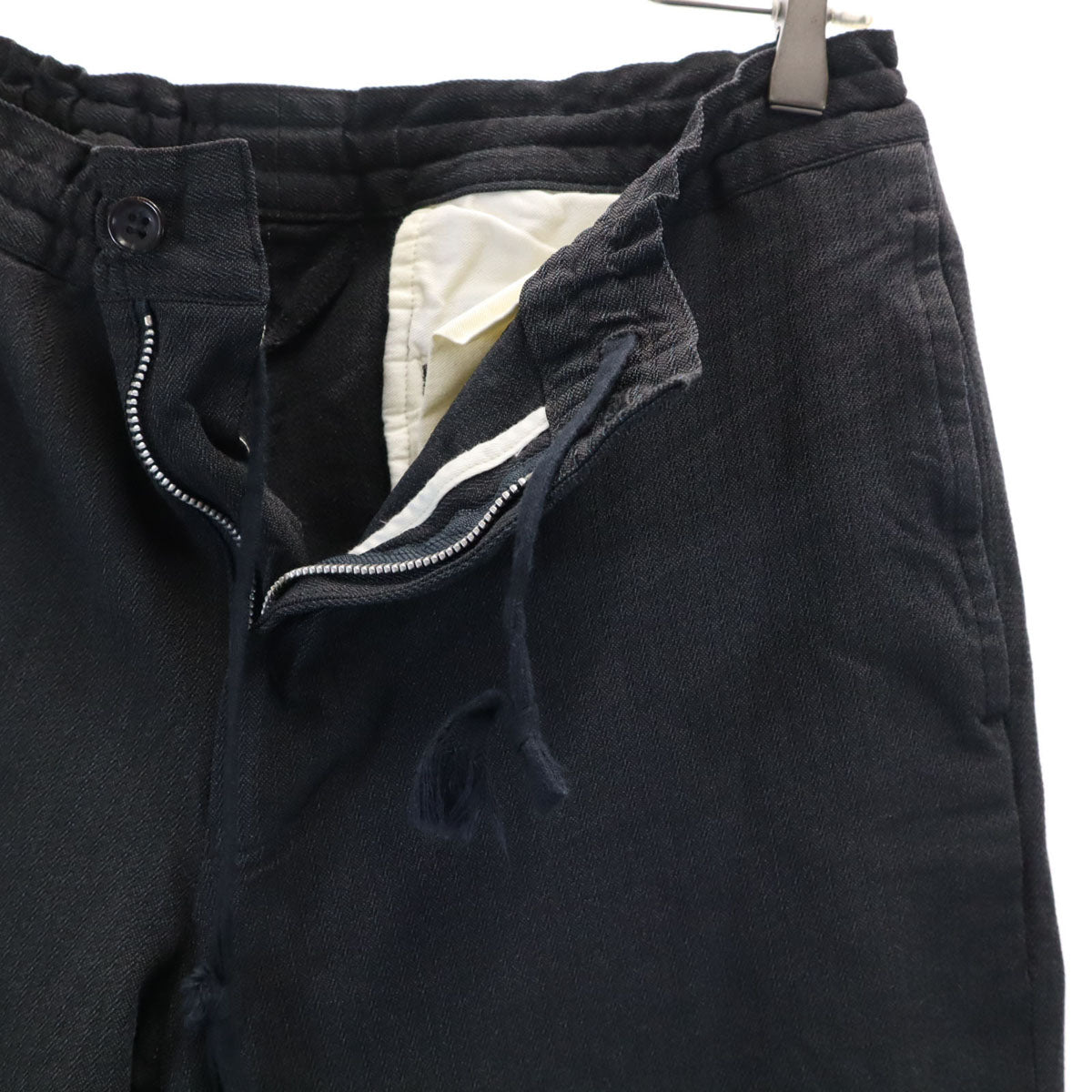 COMME des GARCONS HOMME DEUX コムデギャルソンオムドゥ 2016年 日本製 ストライプ柄 スーツ 上下 セットアップ S/XS チャコールグレー メンズ