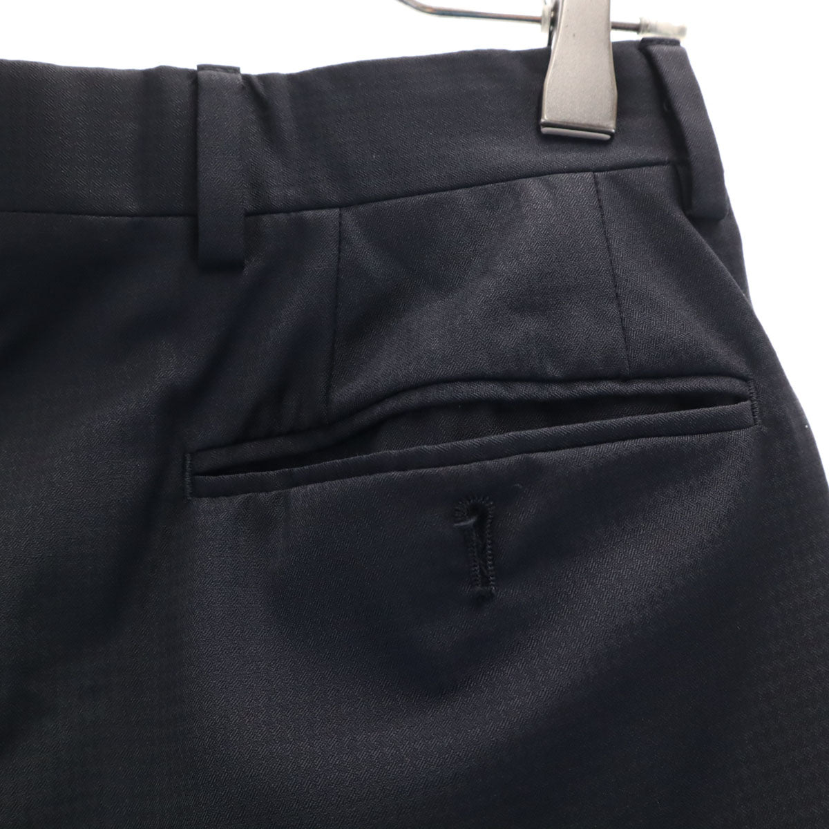 ARMANI COLLEZIONI アルマーニコレッツォーニ イタリア製 シャドーハウンドトゥース柄 スーツ 上下 セットアップ 44 ブラック 千鳥格子 メンズ