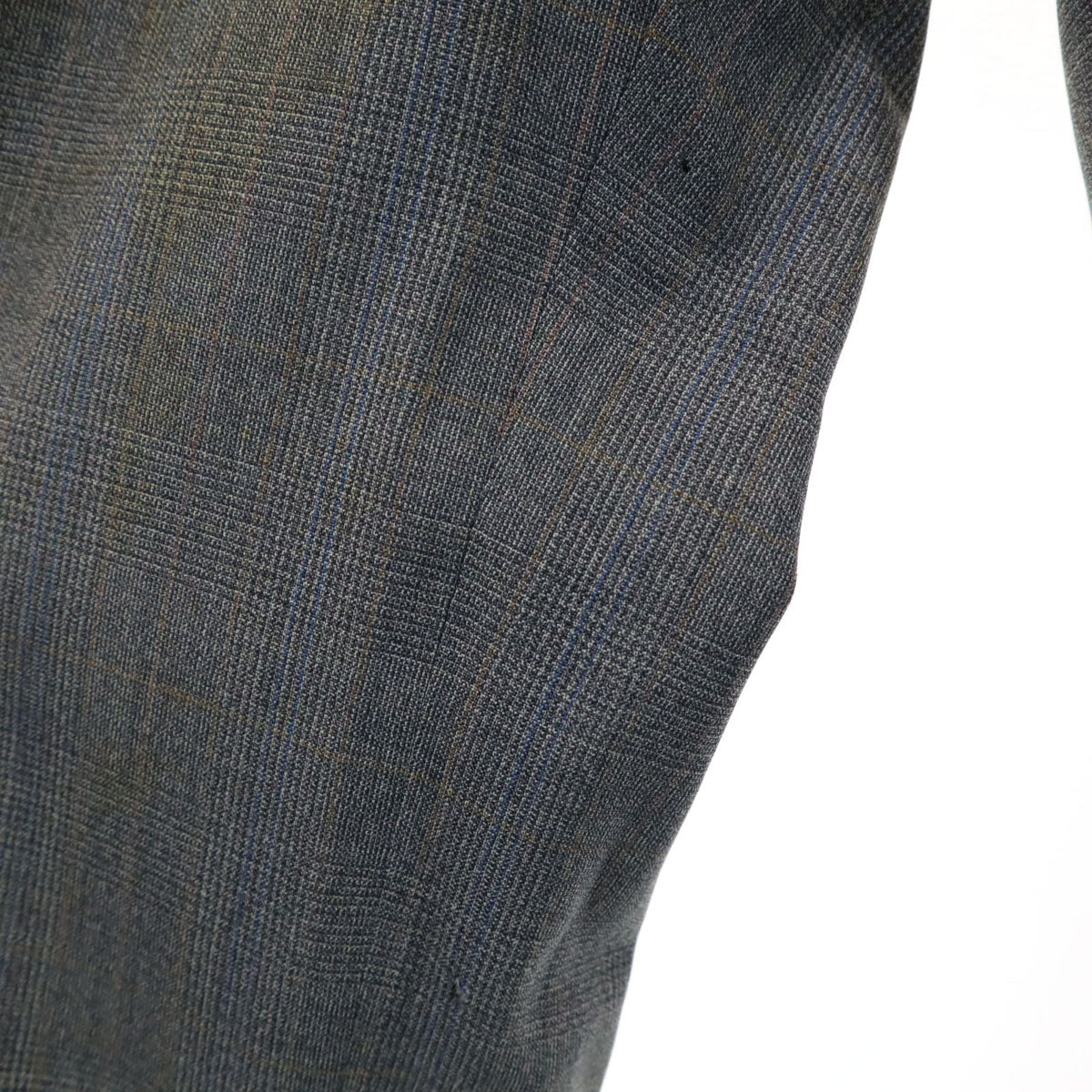 Burberrys バーバリーズ 90s 日本製 オールド チェック柄 スーツ 上下 セットアップ AB5 グレー 三陽商会 メンズ