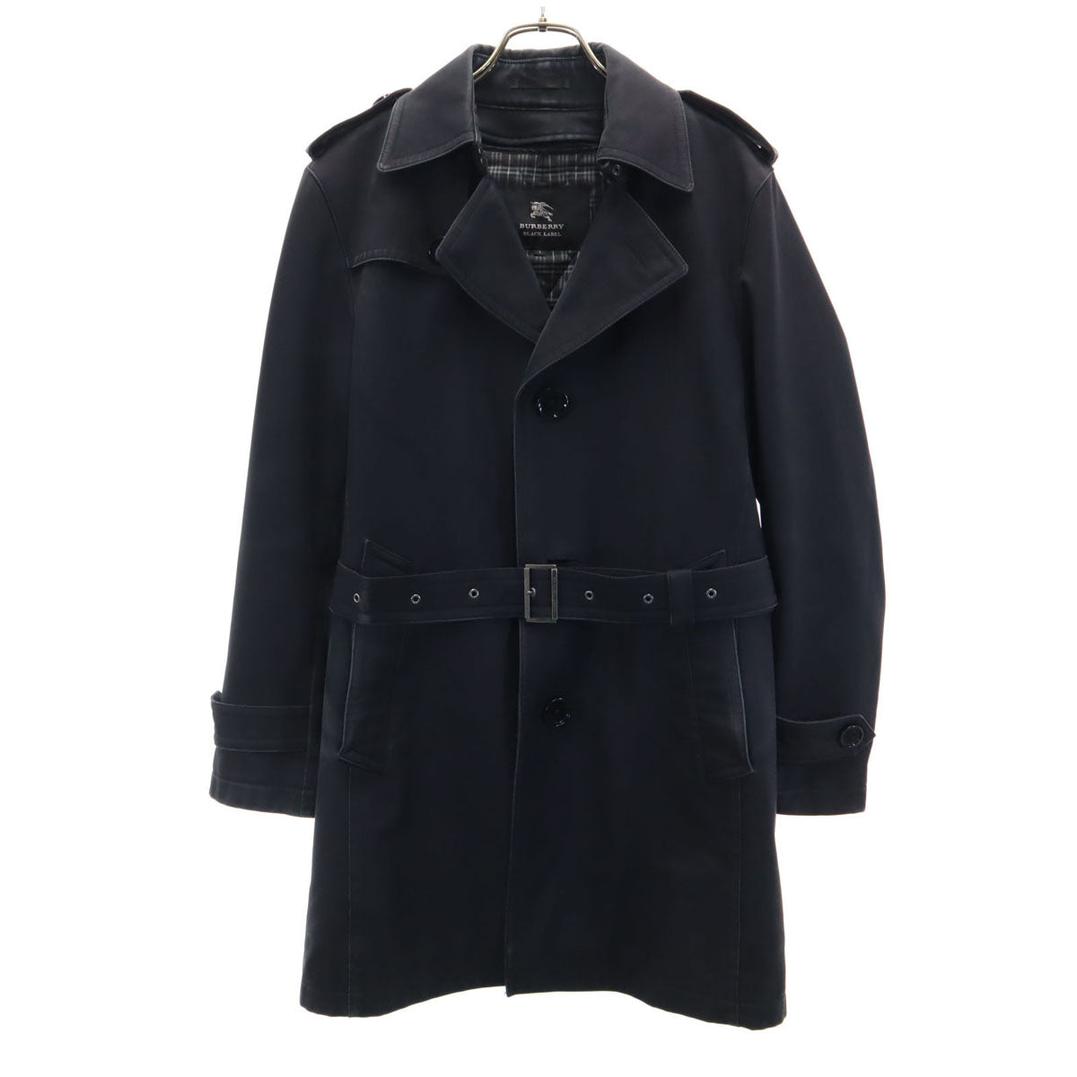 BURBERRY BLACK LABEL バーバリーブラックレーベル ライナー付 ジャケット S 黒 三陽商会 メンズ
