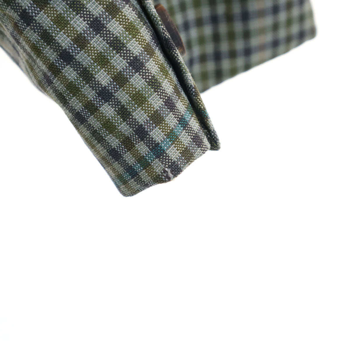 Burberrys バーバリーズ 90s シルクブレンド オールド チェック柄 テーラードジャケット BE5 グレー メンズ