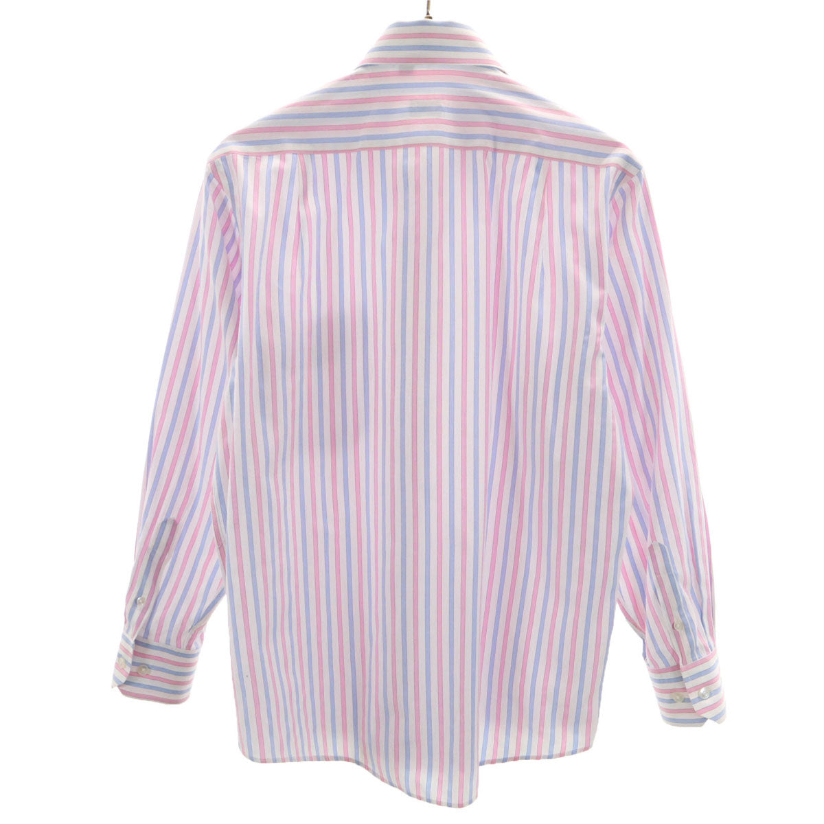 Paul Smith LONDON ポールスミスロンドン ストライプ柄 長袖 シャツ 39 ホワイト メンズ