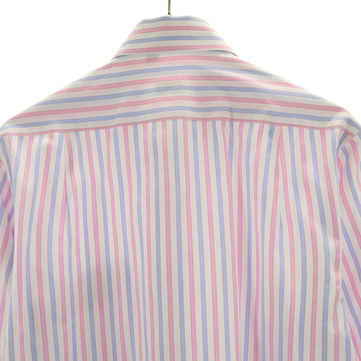 Paul Smith LONDON ポールスミスロンドン ストライプ柄 長袖 シャツ 39 ホワイト メンズ