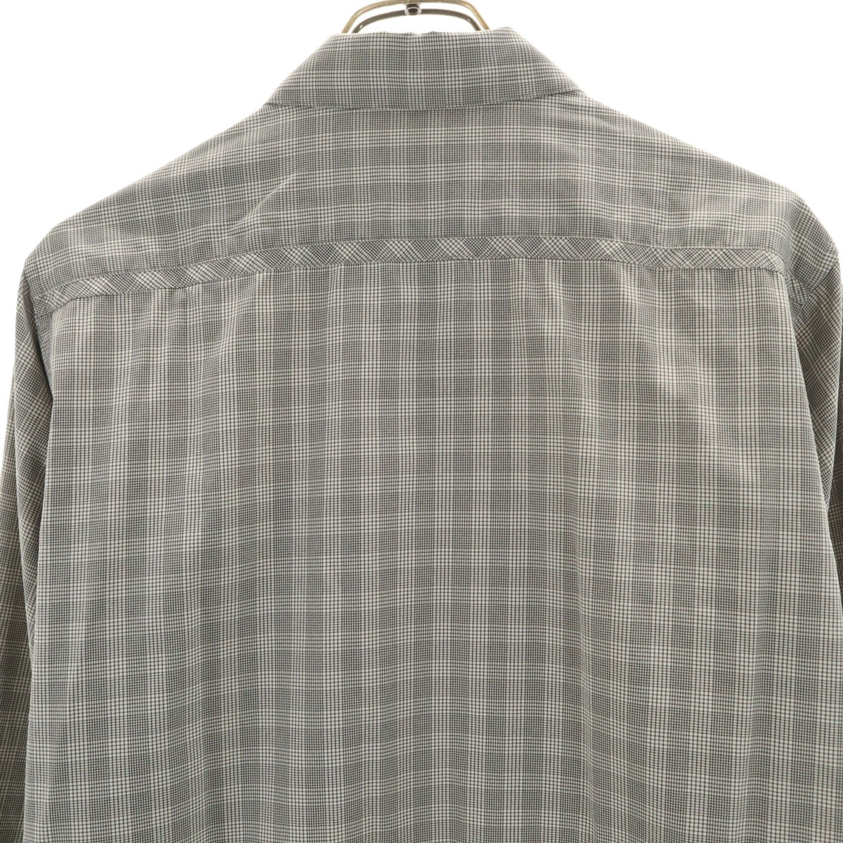 patagonia パタゴニア チェック柄 長袖 シャツ S グレー 54066SP11 アウトドア ロールアップ袖 メンズ