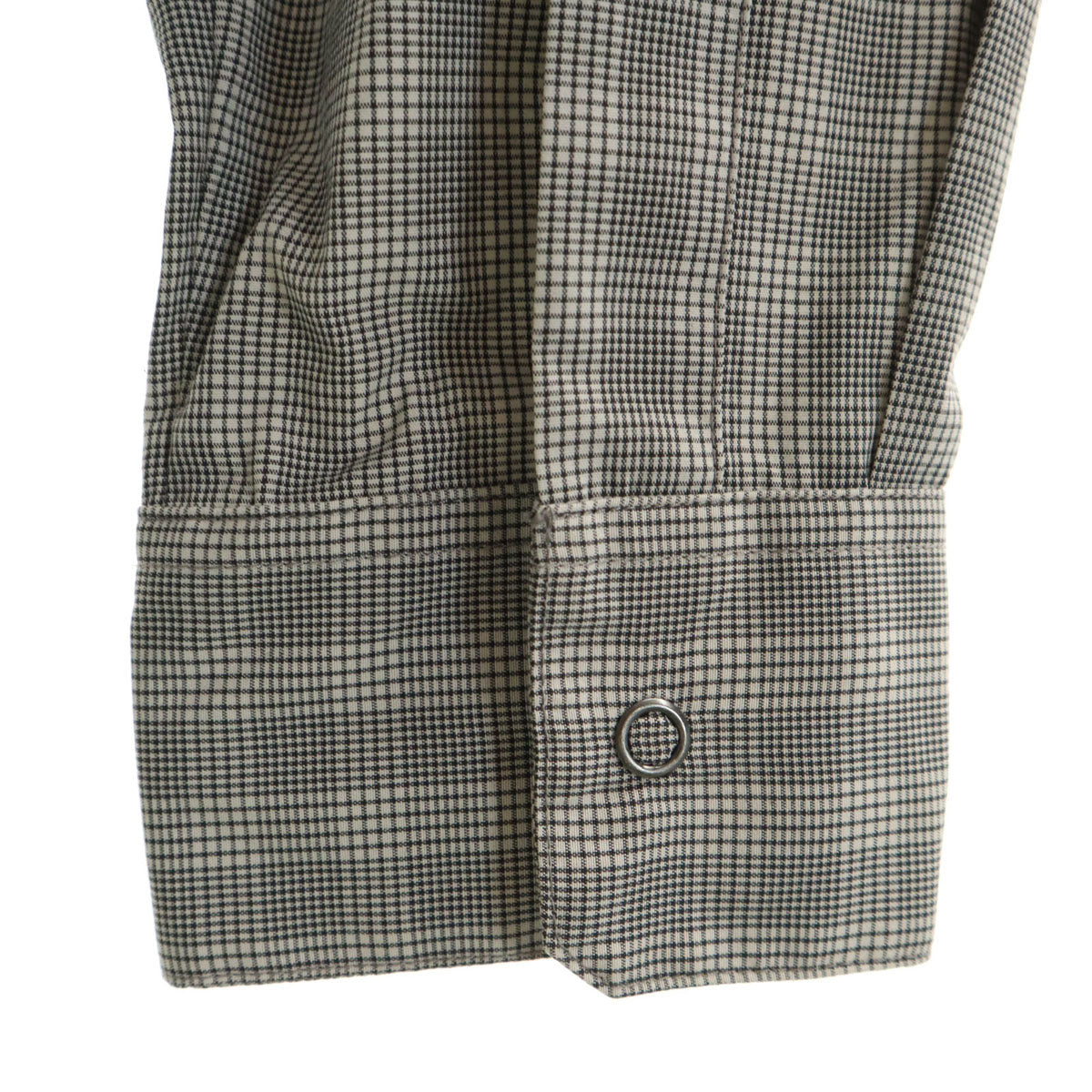 patagonia パタゴニア チェック柄 長袖 シャツ S グレー 54066SP11 アウトドア ロールアップ袖 メンズ